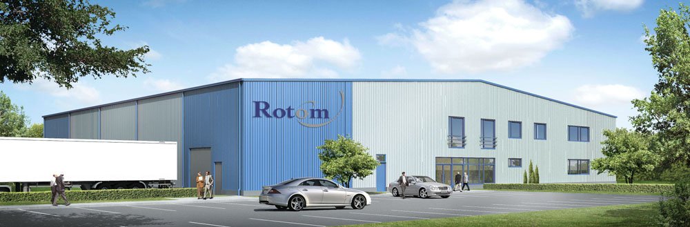 Building for Dutch company Rotom Polska Sp. z o.o.