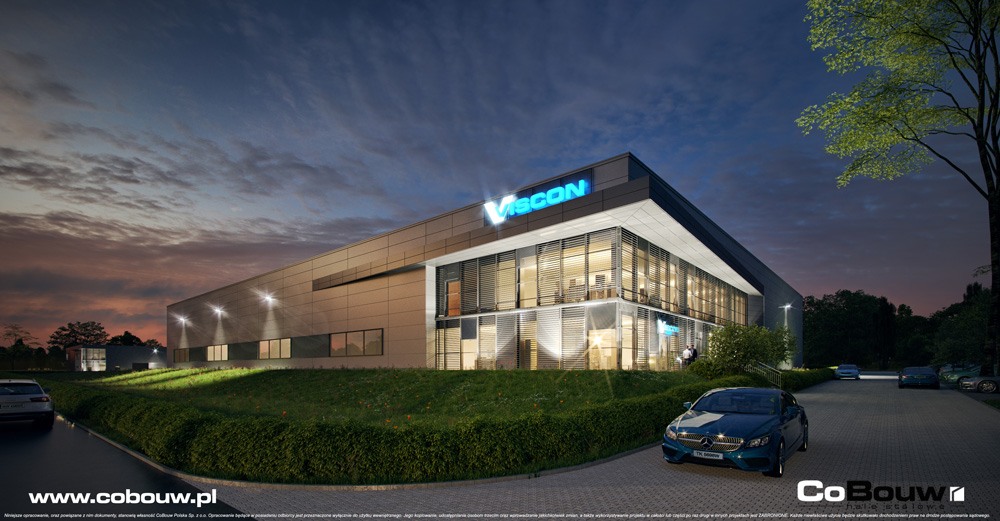 Construction of a production and warehouse hall for Viscon Real Estate Poland