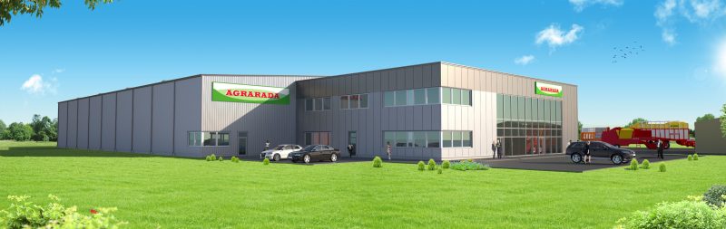 Construction of a warehouse hall for Agrarada Sp. z o. o.