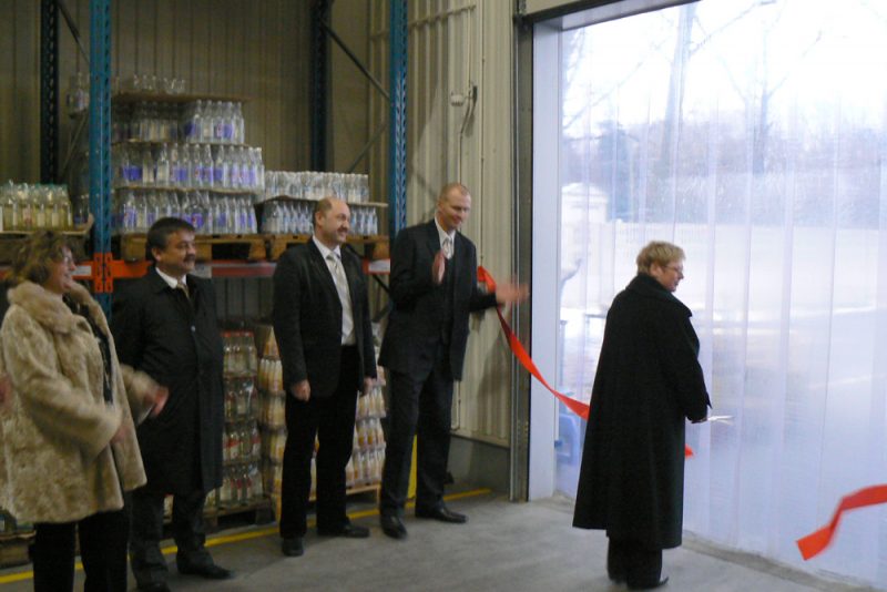 The official opening of the ARIMEX DAMIS warehouse