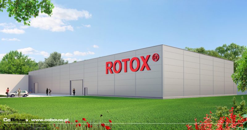 Execution of the production hall for company Rotox sp. z o.o.
