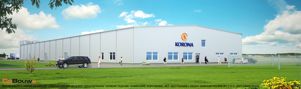 Turn key building for KORONA S.A.